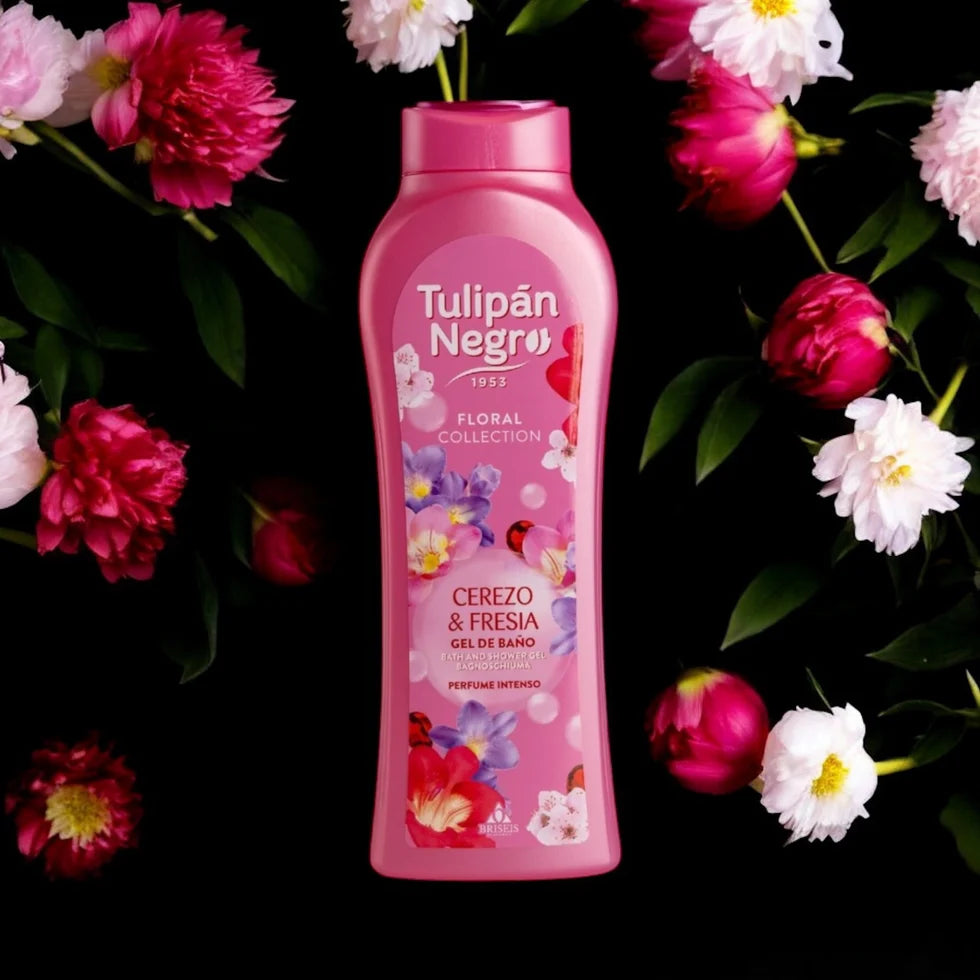 Gel douche Cerisier & Freesia 650ml - Tulipan negro