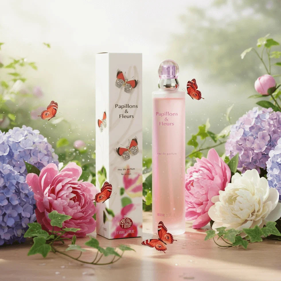 Eau de Parfum Papillon & Fleurs Pour Femme 100ml - Real Time (Flower - Kenzo)