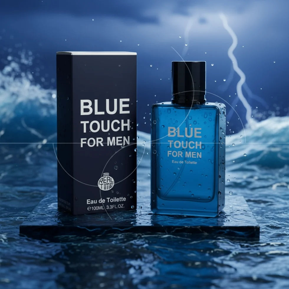 Eau de Toilette Blue Touch Pour Homme 100ml- Real Time (Bleu de Chanel)