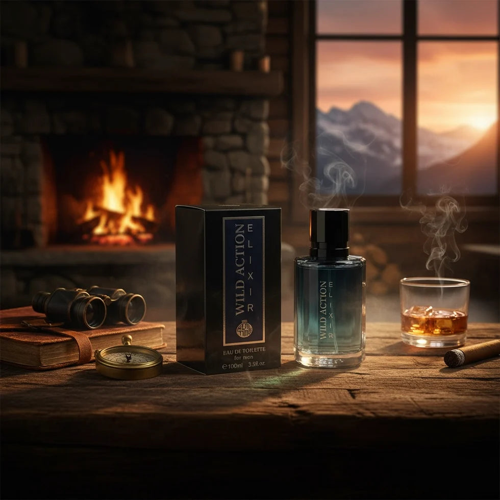 Eau de Toilette Wild Action Elixir 100ml - Real Time (Sauvage Elixir - Dior)