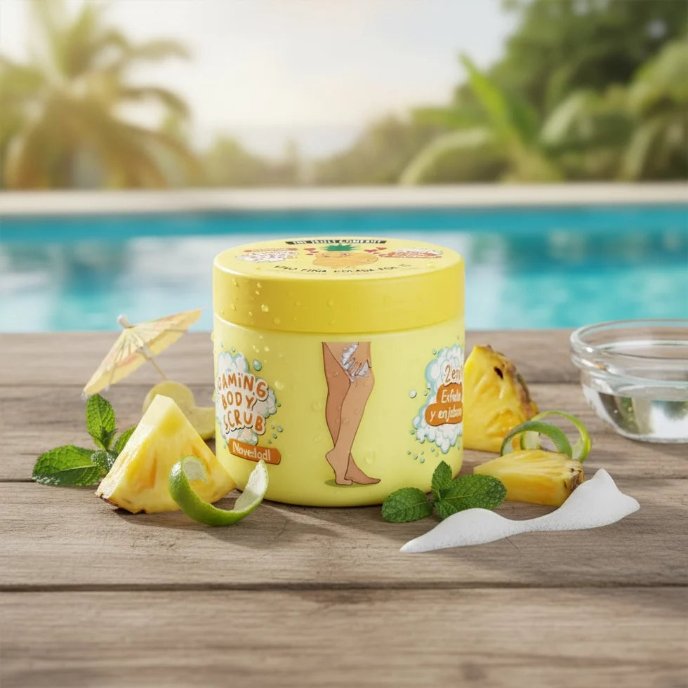 Body Scrub + Savon 2 en 1 Parfum Ananas - The fruit company