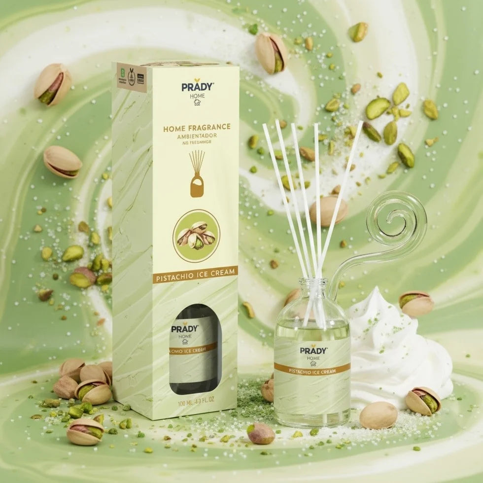 Mikado Diffuseur de Parfum Pistachio Ice Cream 100ml - Prady