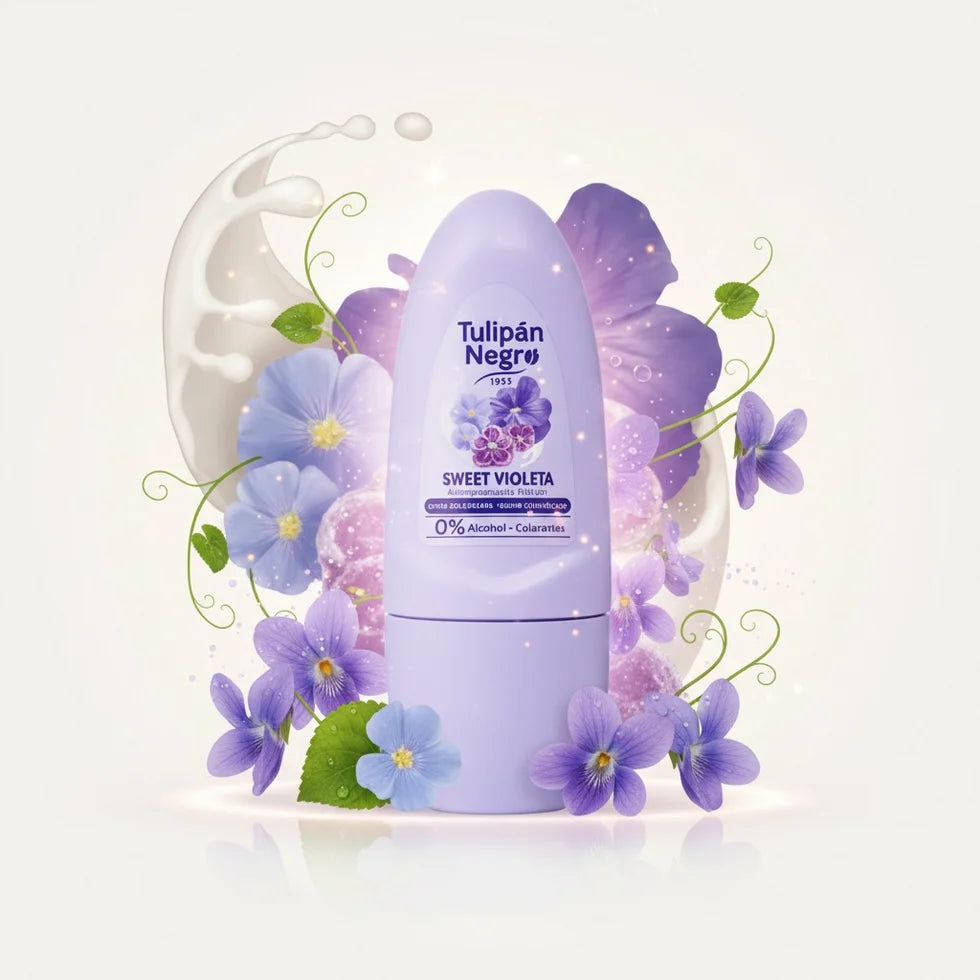 Déodorant Roll On Gourmand Tulipan Negro Sweet Violeta 50ml - Tulipan Negro