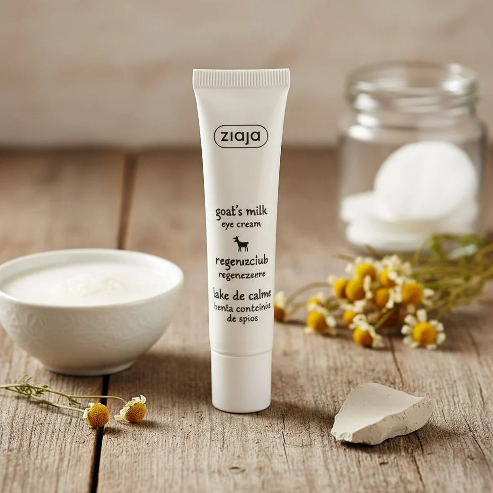 Soin Contour des Yeux Repulpant au Lait de Chèvre - Ziaja