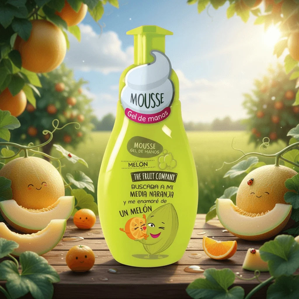 Savon Mousse Parfum Melon 250ML - The fruit company