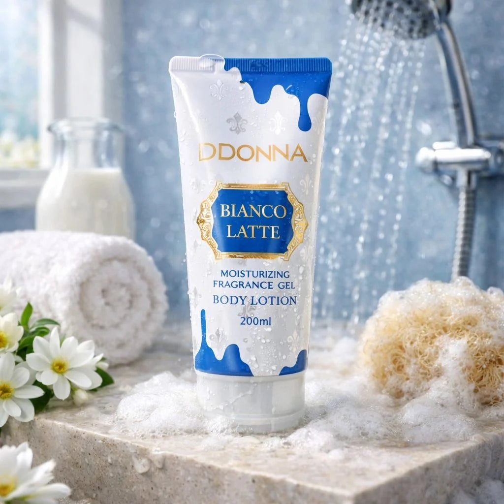 Body Lotion Bianco Latte 200ml - D’Donna