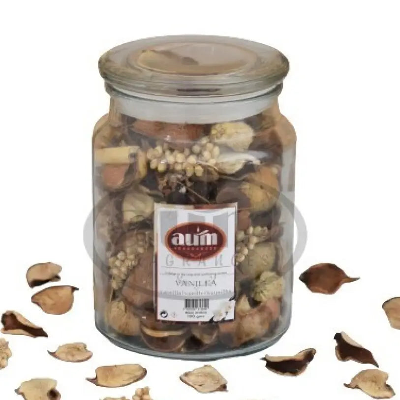 Pot en verre à la vanille Potpourri 100G