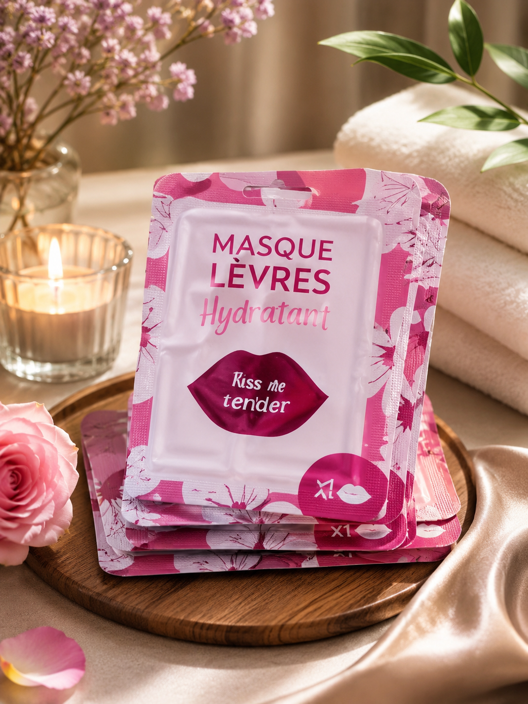 Masque Lèvres Hydratant - Fleur de cerisier
