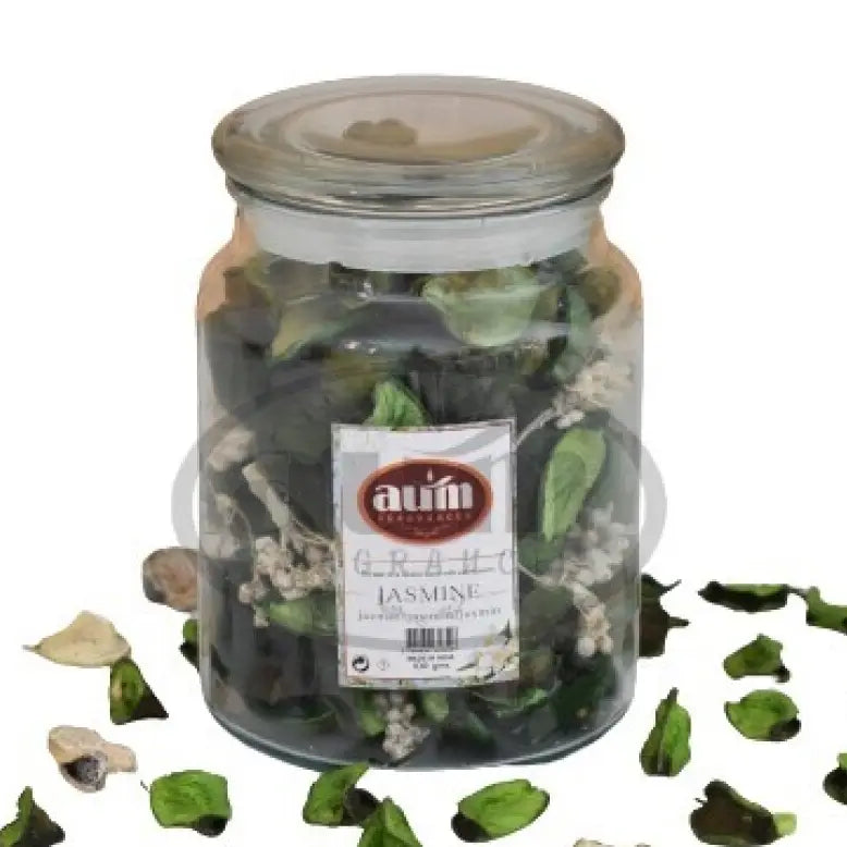 Pot en verre Potpourri 100G Jasmin