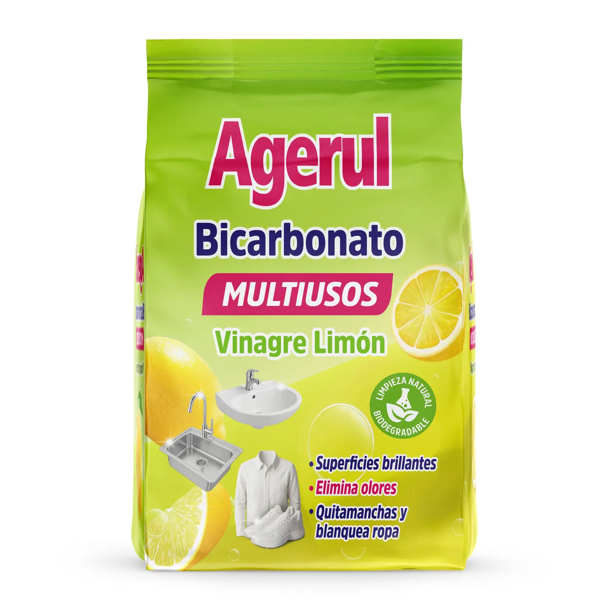 Bicarbonate multi-usages - Vinaigre au citron 600 gr