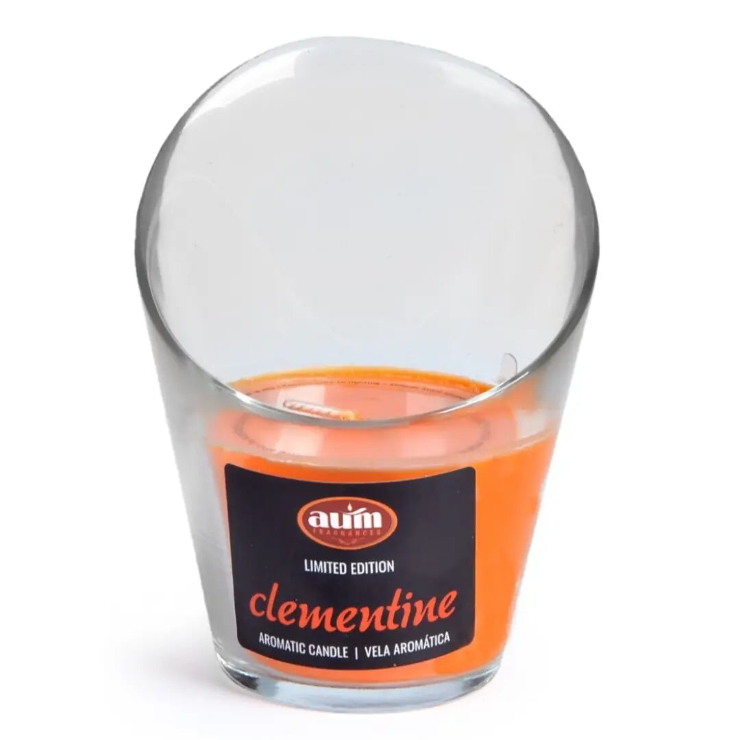 Bougie en verre édition limitée Clementine Aum