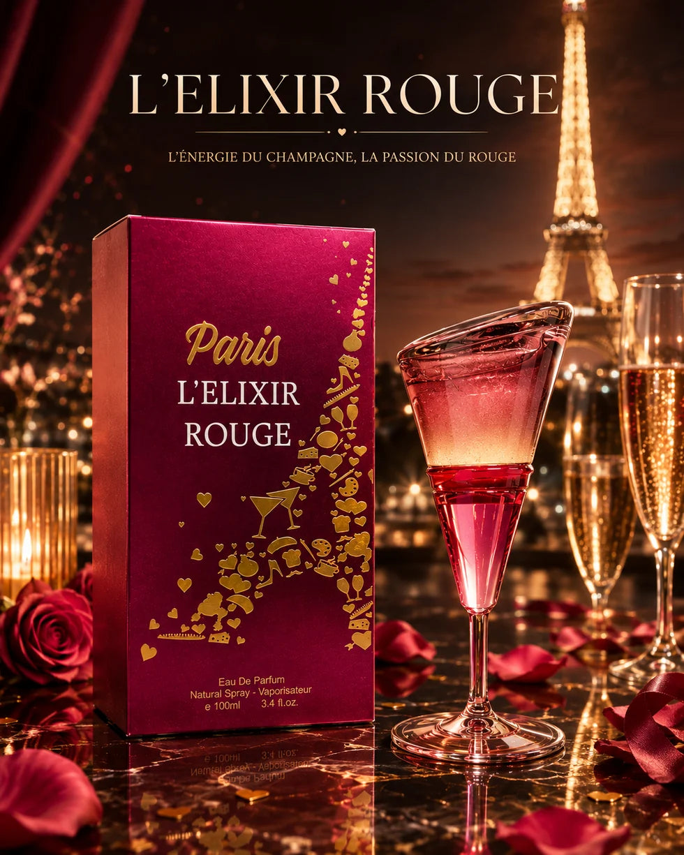 Eau de Parfum Paris L'Elixir Rouge 100ml Pour Femme - Fragrance Couture (Mon paris - YSL)