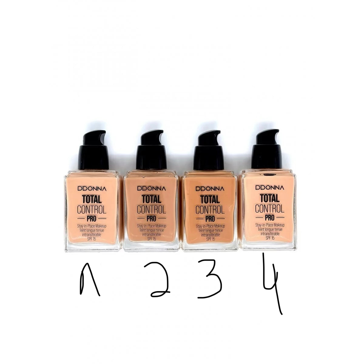 Fond de teint 24h - Total Control Pro - D'donna