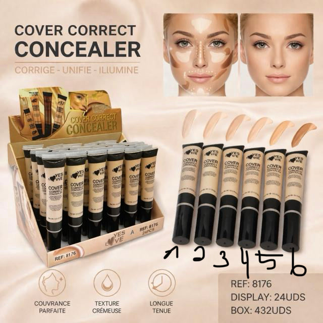 Correcteur & Anti-Cernes Yes Love – Couvrance Parfaite