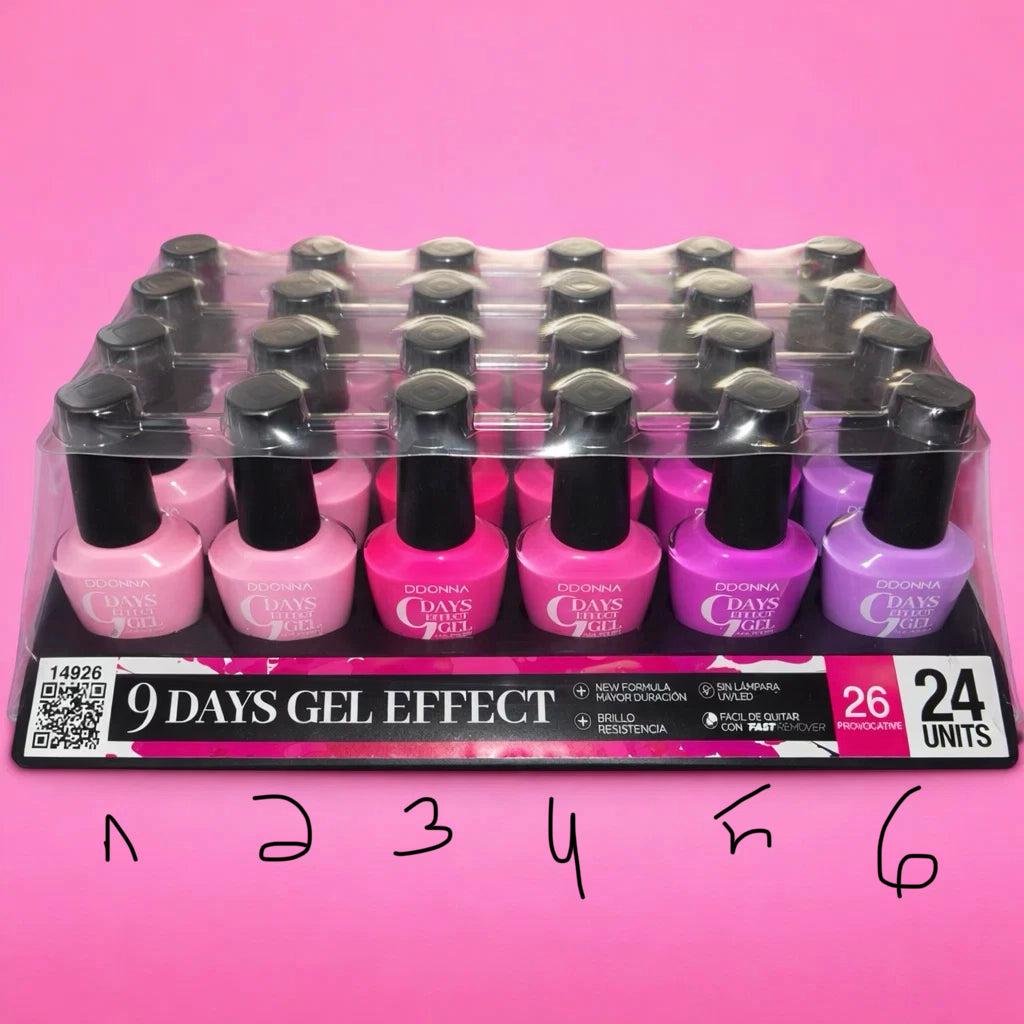 Vernis Effet Gel 9 Jours