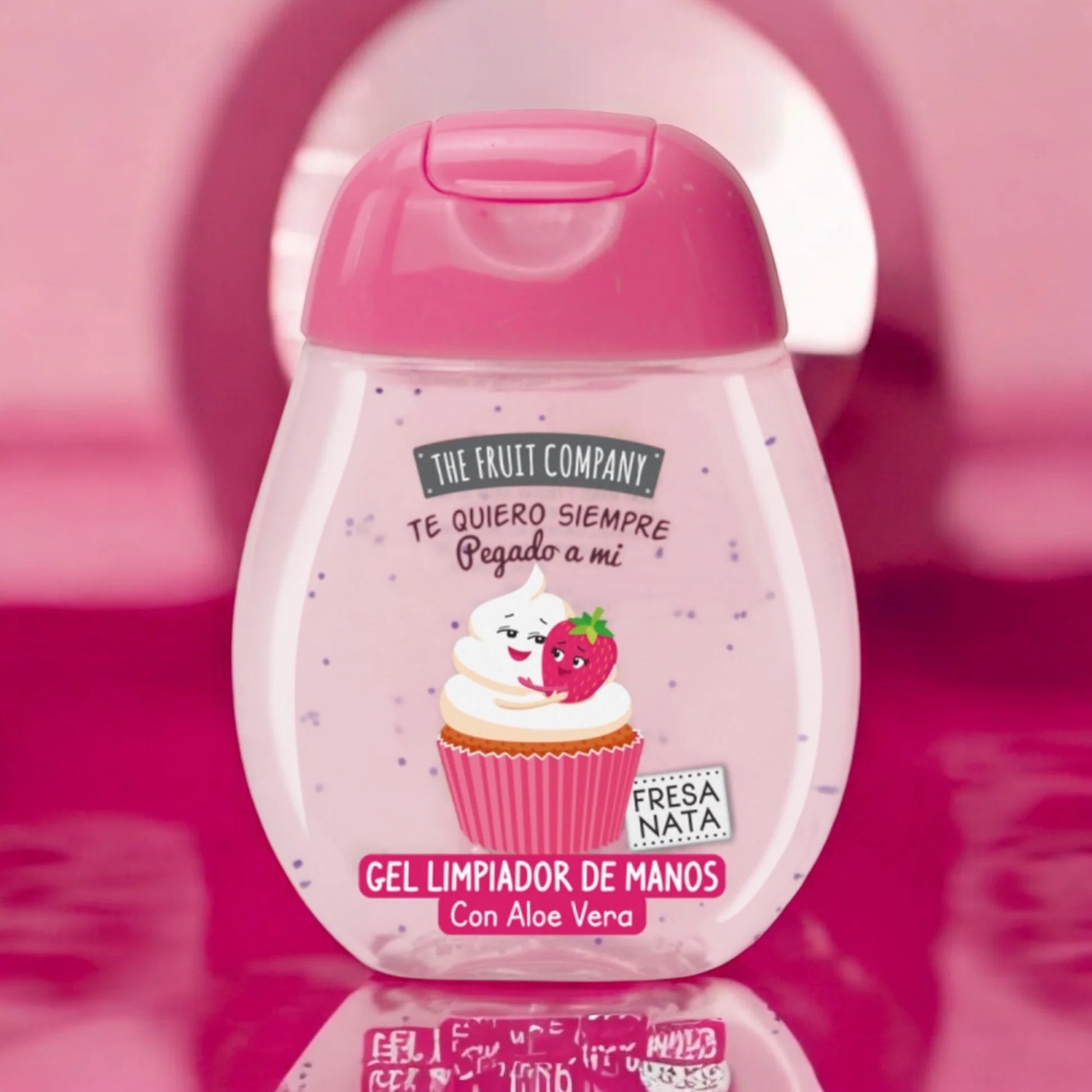 Gel Désinfectant Mains Parfum Fraise Chantilly - The fruit company