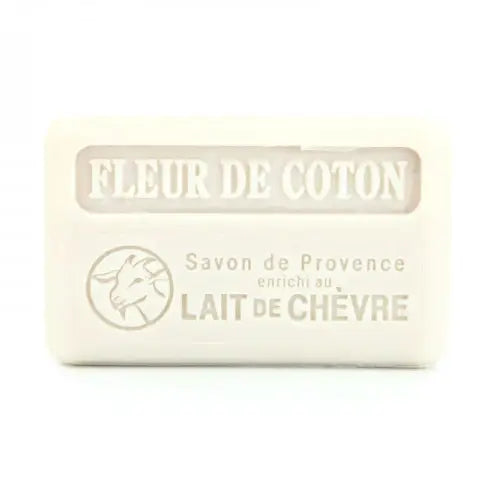 Savon lait de chèvre - Fleur de coton 100gr