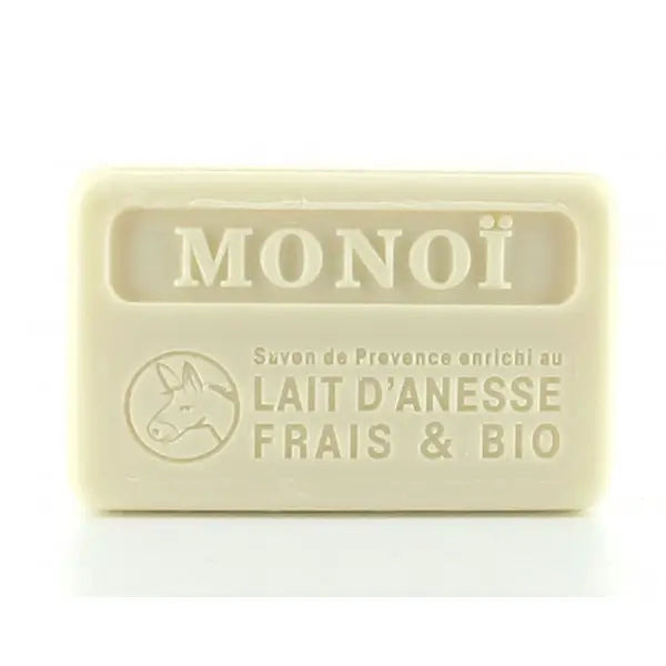 Savon Monoï au lait d’ânesse frais & bio 100 gr