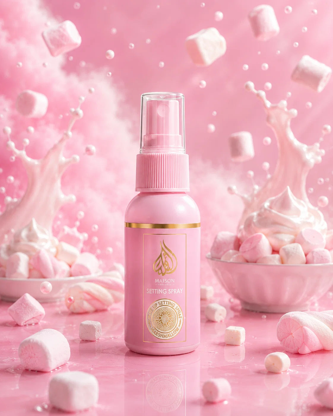 Spray Fixateur de Maquillage Parfum Marshmallow - D'Donna