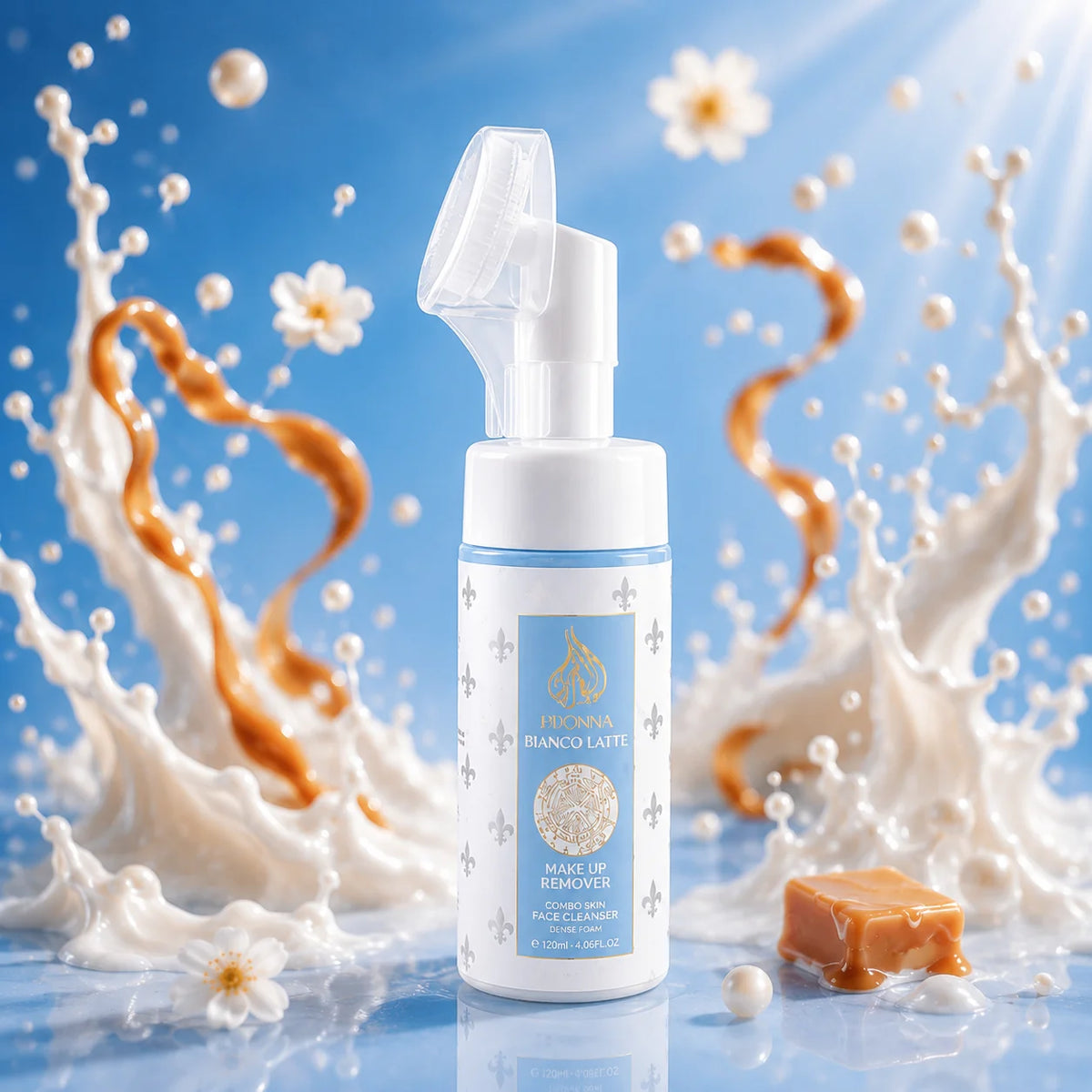 Mousse Nettoyante & Démaquillante D’DDonna Bianco Latte 100 ml