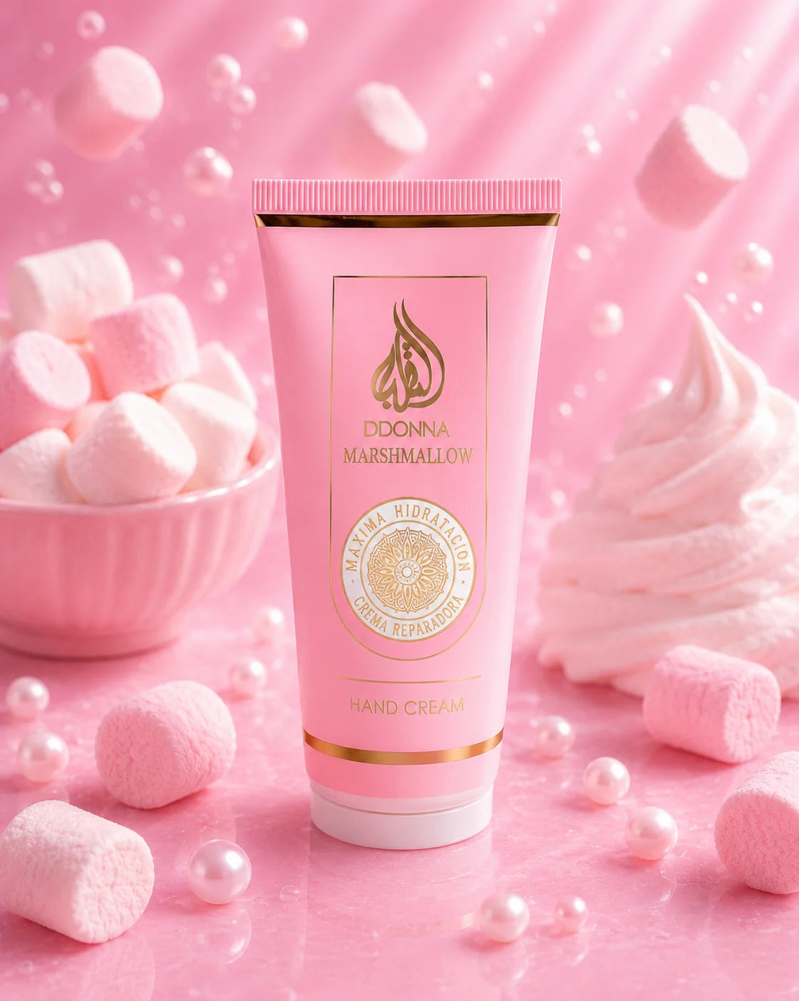Crème Pour Les Mains Parfum Marshmallow "D'Donna Dubai 100ml - D'Donna