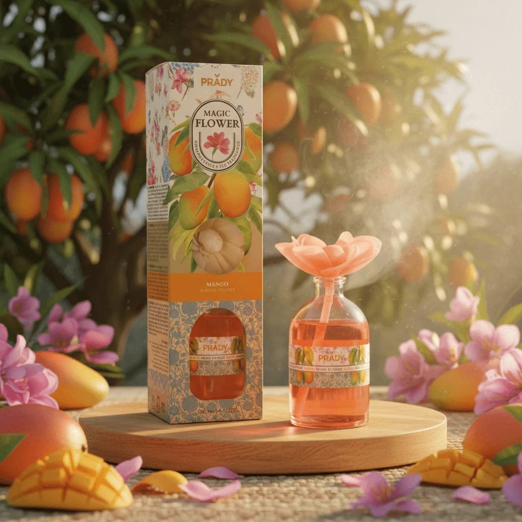 Fleur Magic Diffuseur de Parfum à La Mangue 100ML - Prady