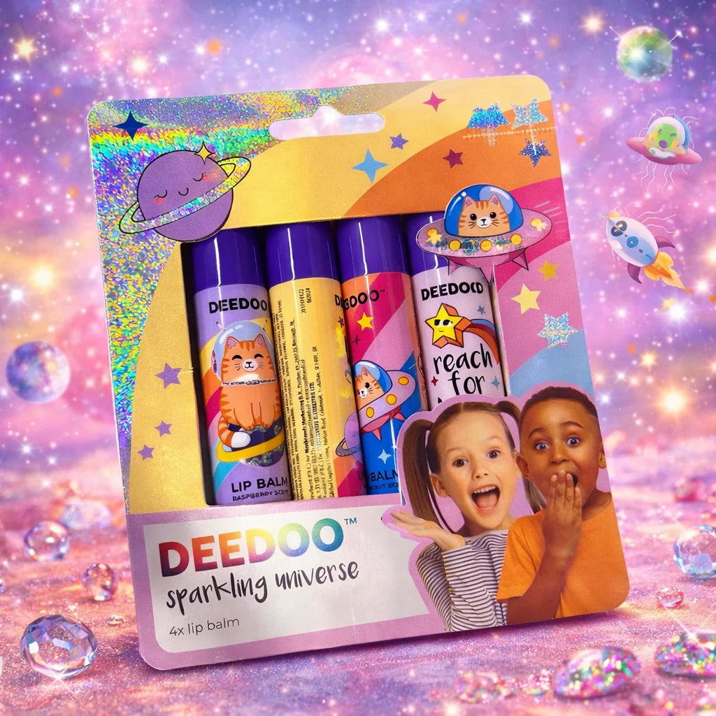 4 Baume à Lèvres Sparkling Universe - Deedo