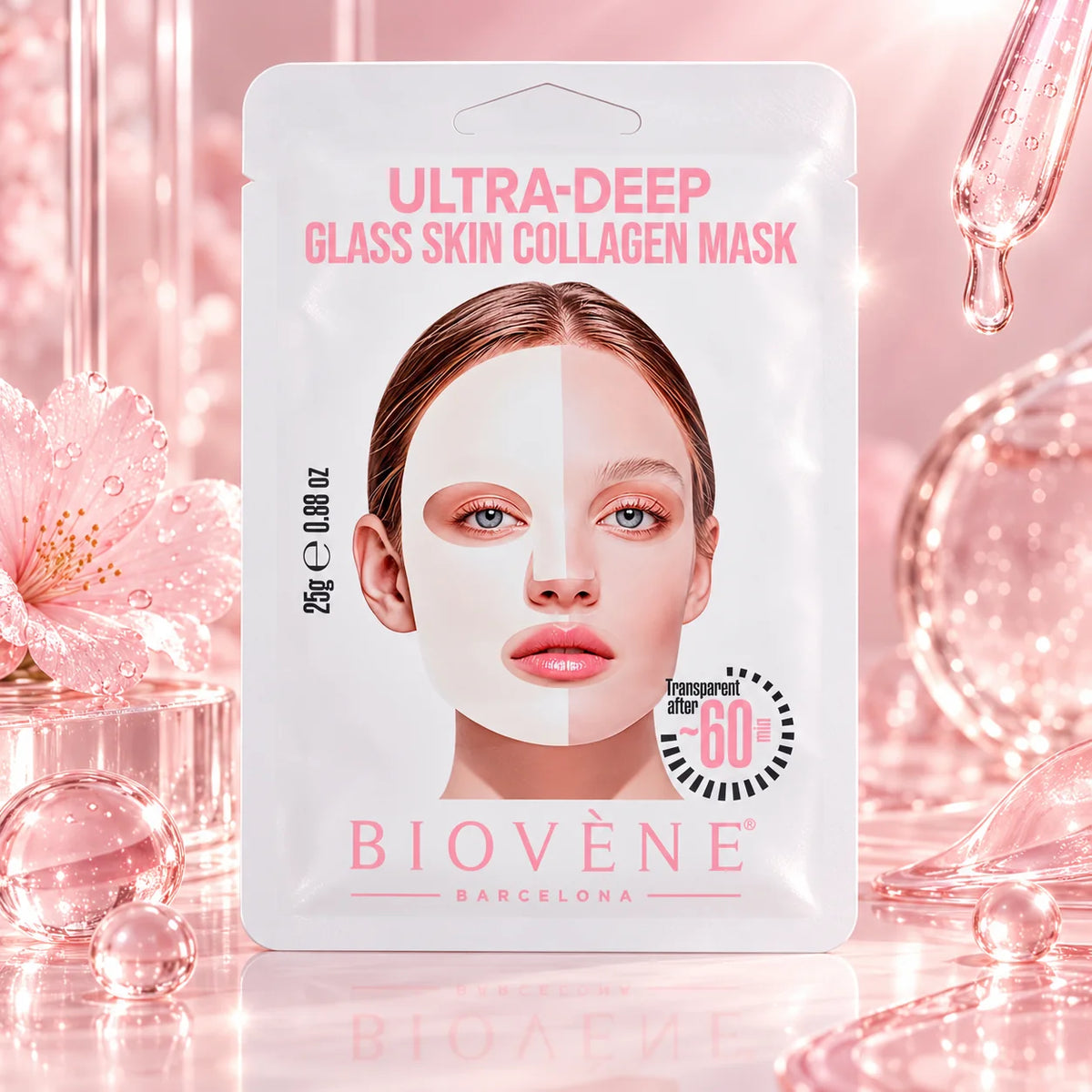 Ultra-Deep Glass Skin Collagen Mask – Biovène Barcelona