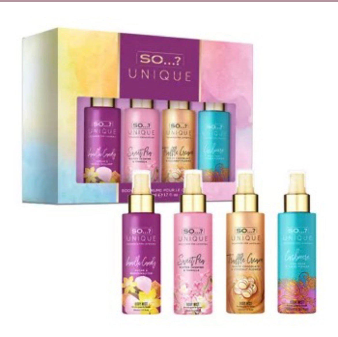 COFFRET BRUME POUR LE CORPS 'SO...? UNIQUE' - 4x50ML Woman