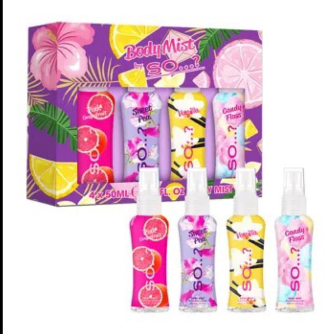 COFFRET BRUME POUR LE CORPS 4 x 50ML - BODY MIST by SO...?
