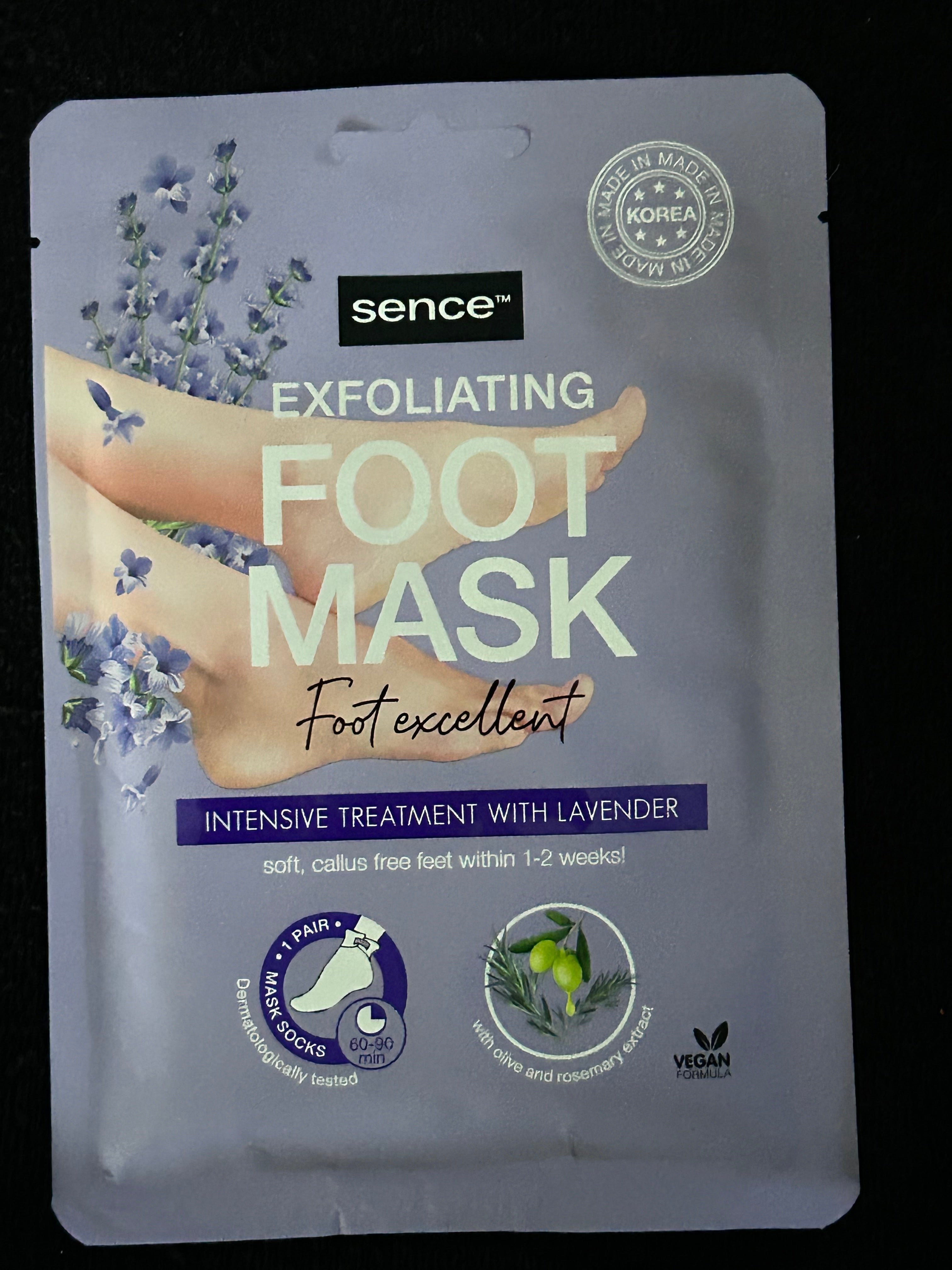 Masque pour les pieds