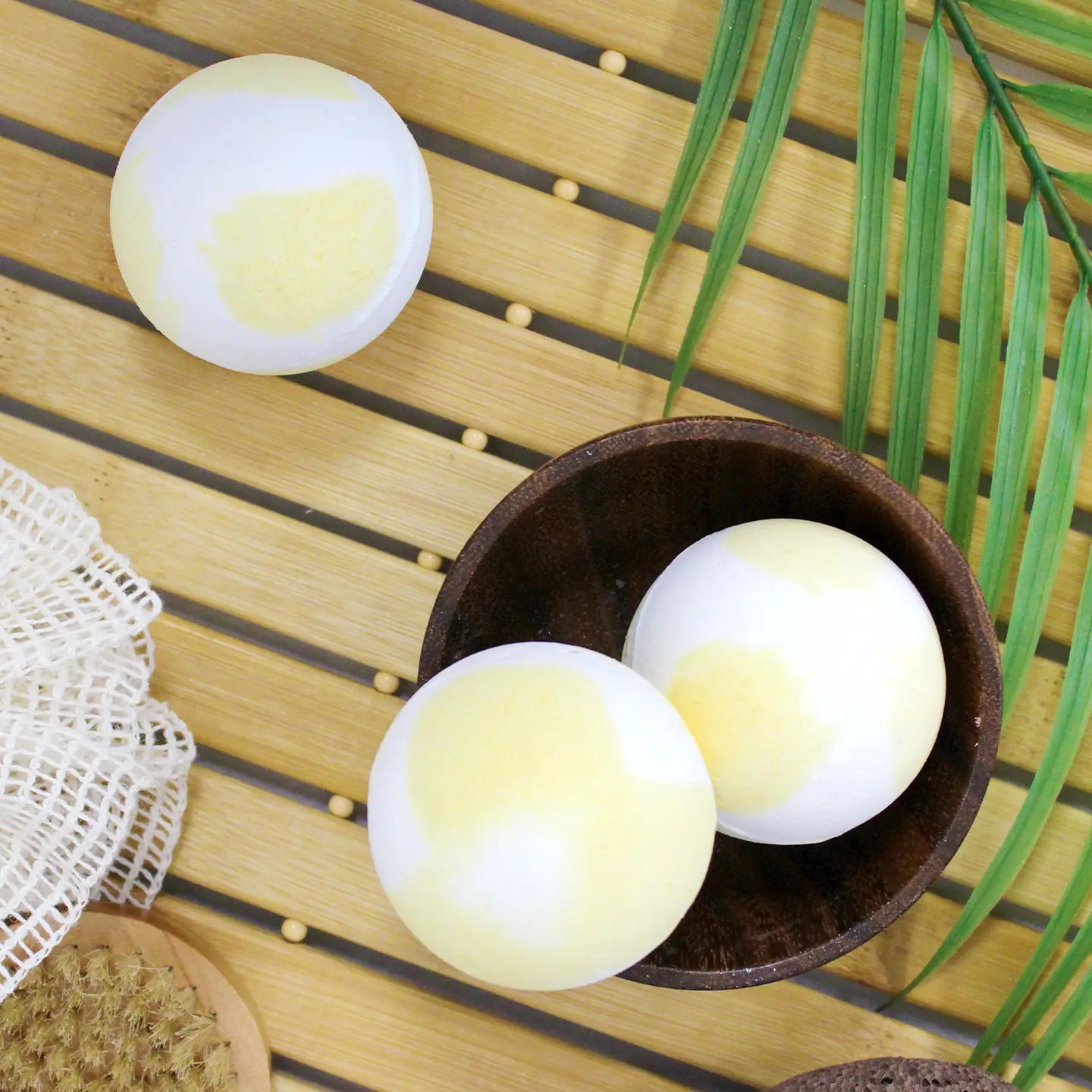 Boule de bain vanille