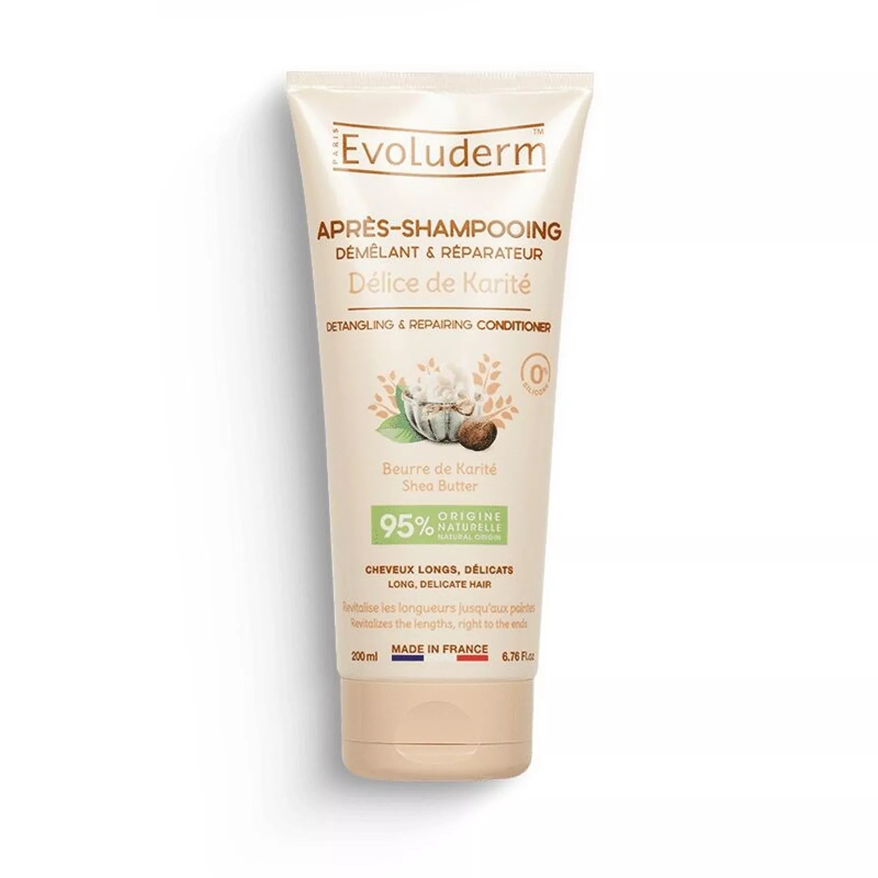 Après-Shampoing Démêlant & Réparateur Délice de Karité 200 ml