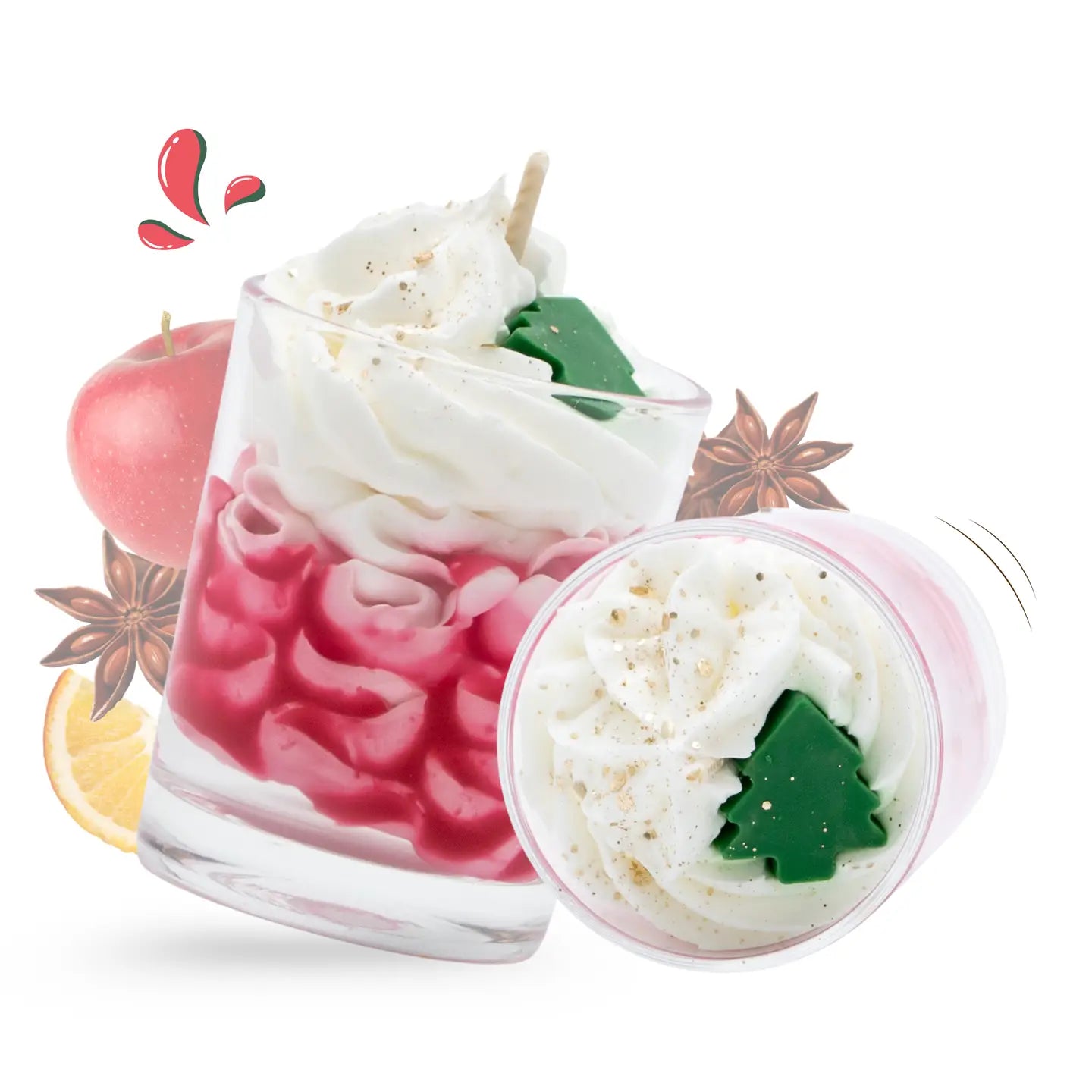 Mini gourmande pomme cannelle - Noël