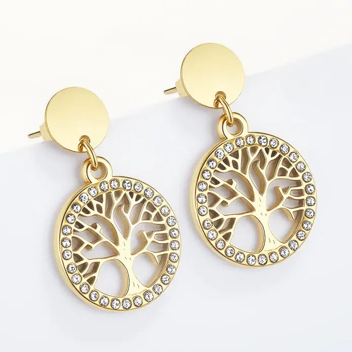 Boucle d’oreille en acier inoxydable