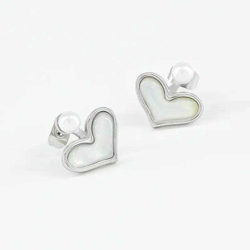 Boucle d’oreille en acier inoxydable