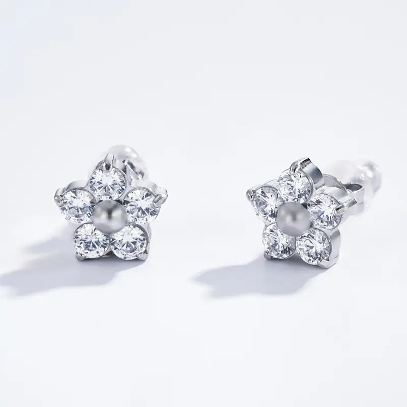 Boucle d’oreille en acier inoxydable