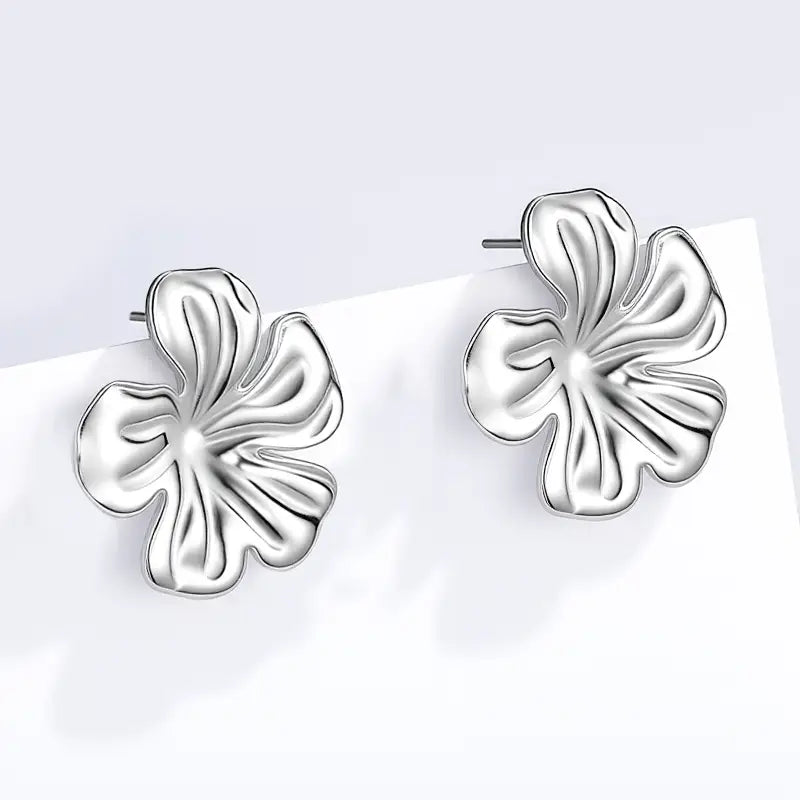 Boucle d’oreille en acier inoxydable