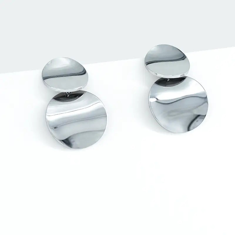 Boucle d’oreille en acier inoxydable