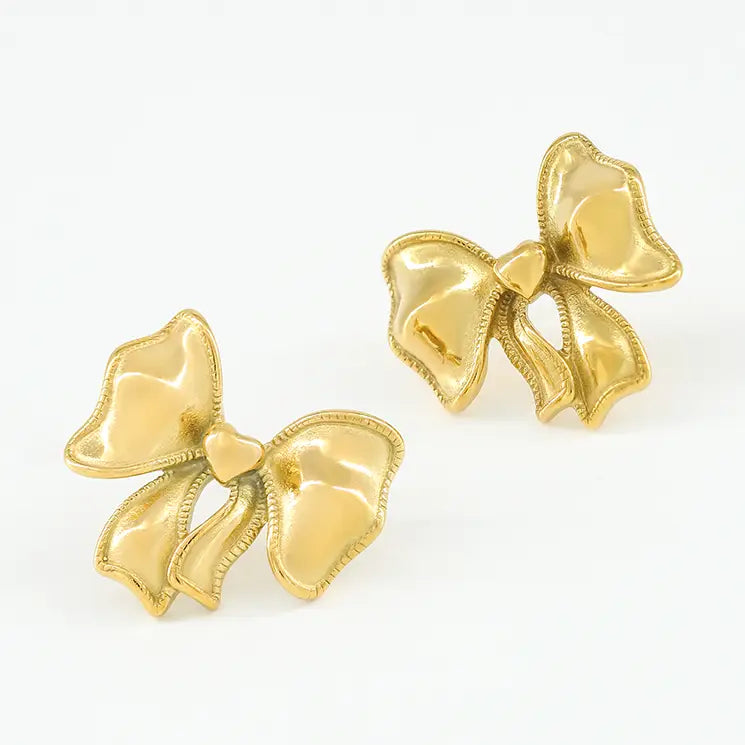 Boucle d’oreille en acier inoxydable