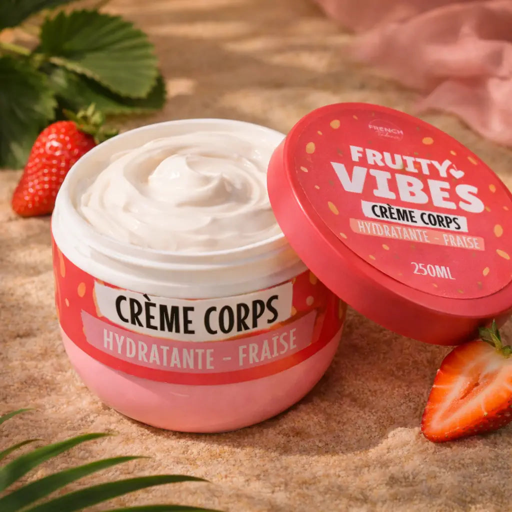 Crème corps hydratante - fraise