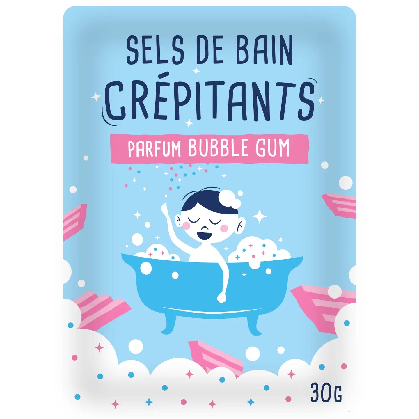 Sel de bain crépitant - 30 g
