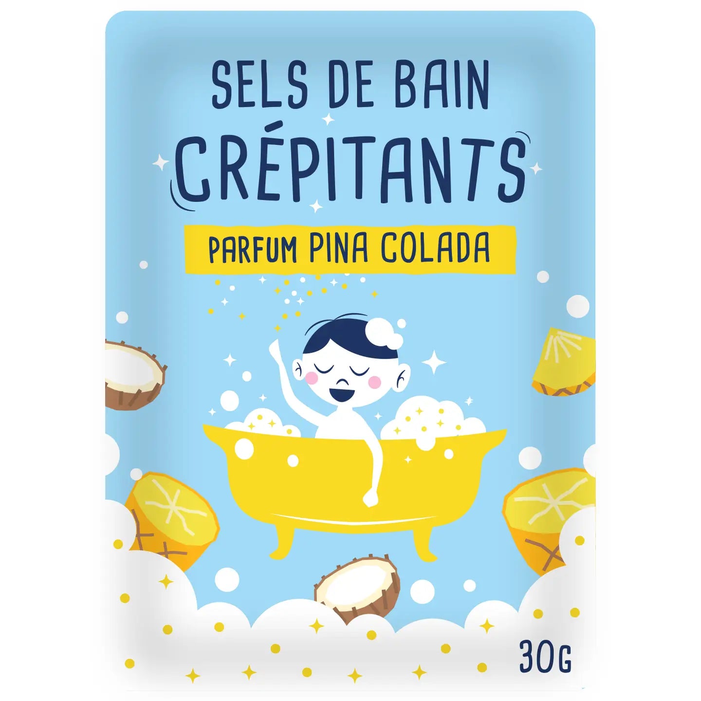 Sel de bain crépitant - 30 g