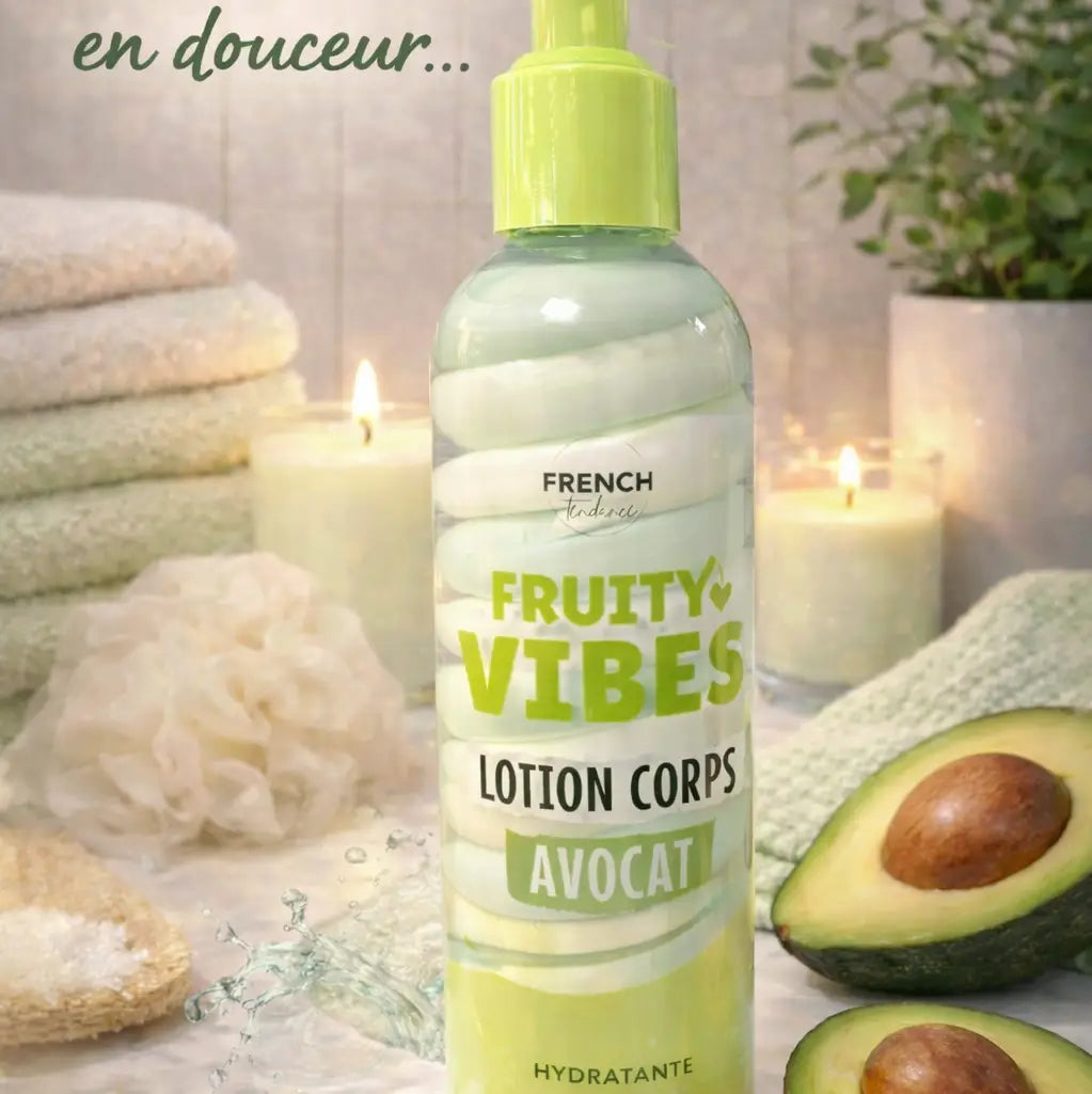 🥑 Lotion Corps Hydratante – Avocat – 200 ml