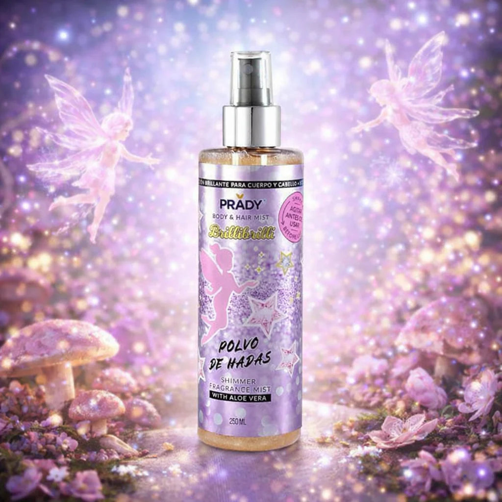 Brume Scintillante Corps & Cheveux Poudre De Fée 250ML - Prady
