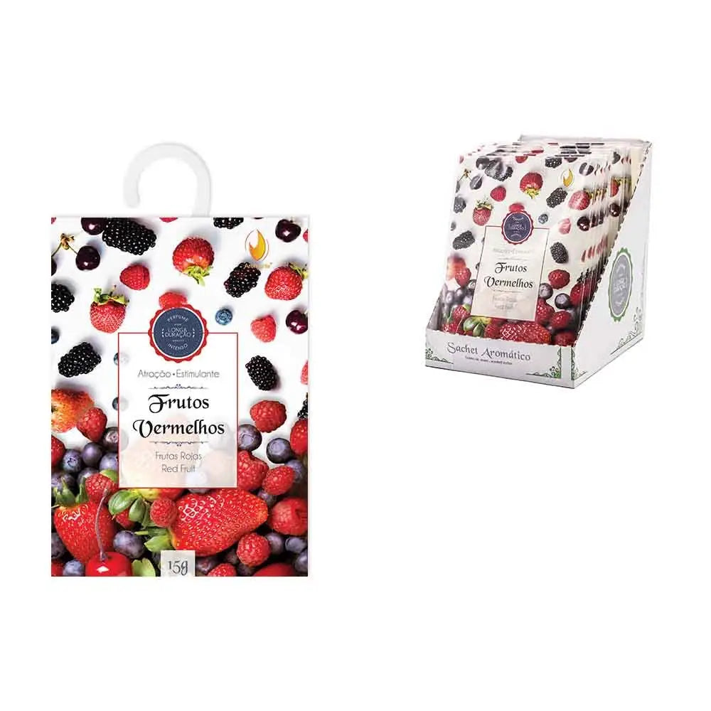 Sachet Aromarte Fruits Rouges avec cintre 15g