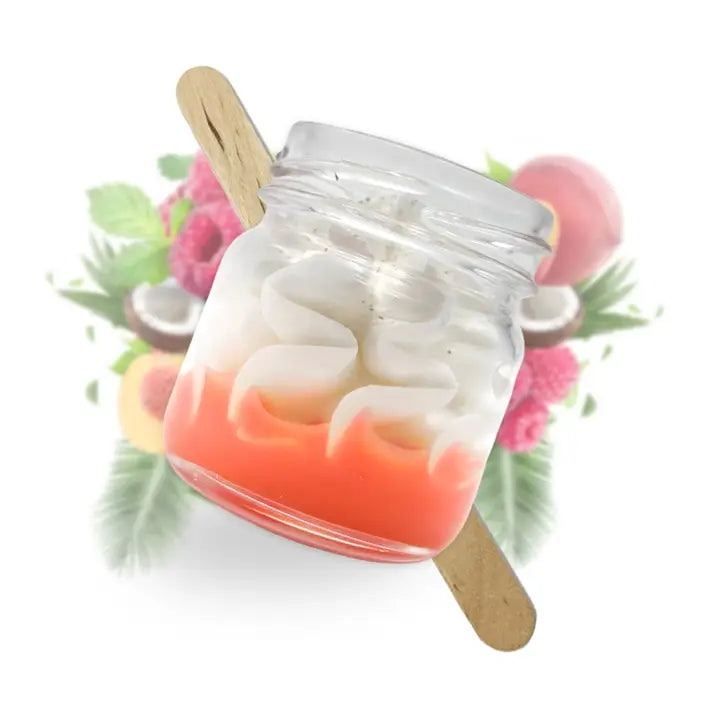 Cire onctueuse parfumée pêche