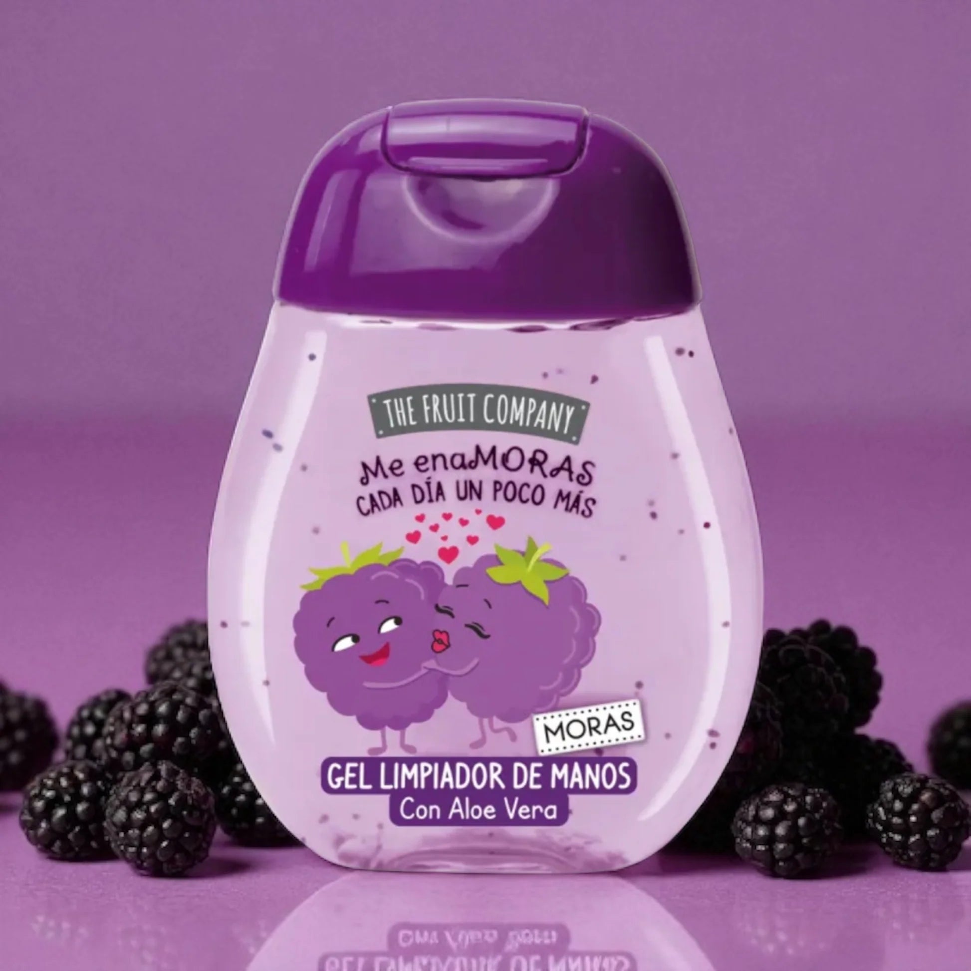 Gel Désinfectant Pour Les Mains Parfum Mûre 45ml - The fruit company