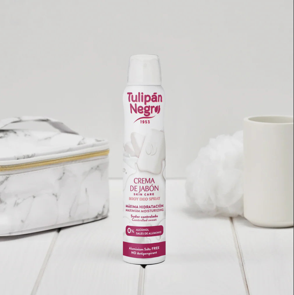 Déodorant Spray Crème de Savon 200ML - Tulipan Negro
