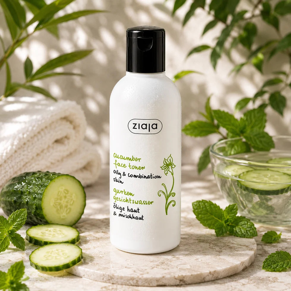 Lotion Perfectrice Concombre Peau Mixte à Grasse - Ziaja